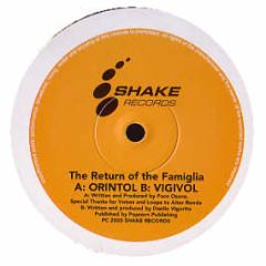 Paco Osuna - The Retuen Of The Famiglia - Shake Records