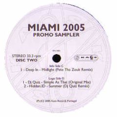 Various Artists - Miami Promo Sampler (2005) - Kaos