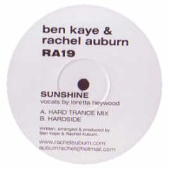 Ben Kaye & Rachel Auburn - Sunshine - RA