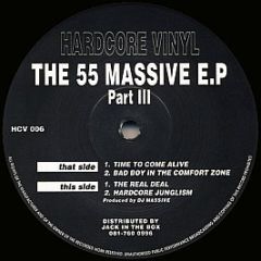 DJ Massive - The 55 Massive EP Vol III - Hardcore Vinyl