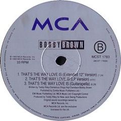 Bobby Brown - That's The Way Love Is - MCA