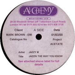 Jazzy M - Jazzin The Way You Know - Perfecto