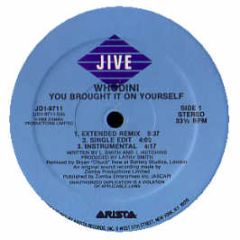 Whodini - You Brought It On Yourself - Jive