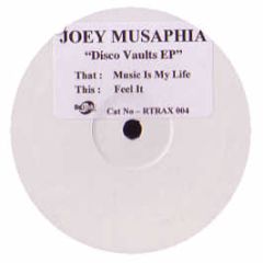 Joey Musaphia - Disco Vaults EP - Refunkt