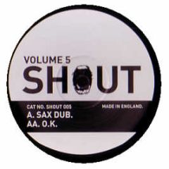 Shout - Sax Track - Shout