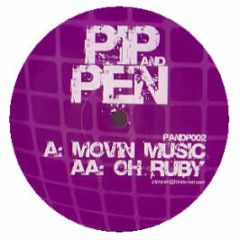 Cortina / Ruby Turner - Music Is Moving / Never Gonna Give U Up (Remixes) - Pip & Pen
