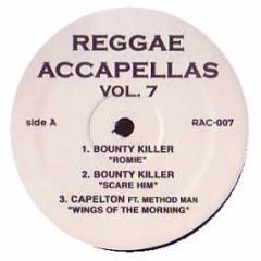 Reggae Accapellas - Volume 7 - RAC