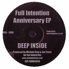 Full Intention - Anniversary EP - Fidubs