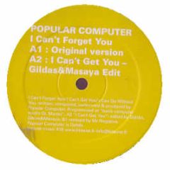 Popular Computer - I Can't Forget You - Kitsune 