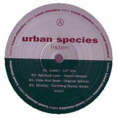 Urban Species - Listen - Talkin Loud Classics
