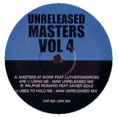 Luther Vandross - Are U Using Me (Maw Unreleased Dub) - Unreleased Masters