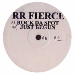 Rr Fierce - Rock Da Spot - White
