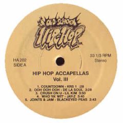 Hip Hop Accapellas - Volume 3 - Old Skool Usa
