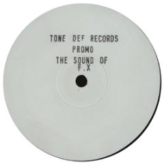 FX - The Sound Of Fx (Clear Vinyl) - Tone Def