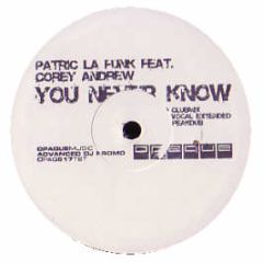 Patric La Funk Feat. Corey Andrew - You Never Know - Opaque