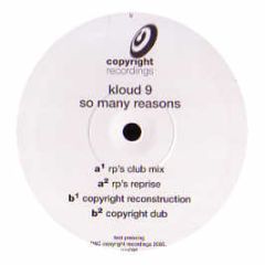 Kloud 9 - So Many Reasons - Copyright