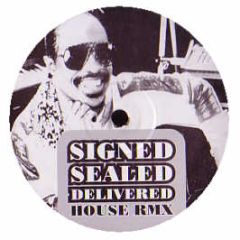 Stevie Wonder - Signed, Sealed, Delivered (2005 Remix) - White