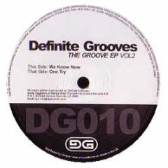 Definite Grooves - The Groove EP 2 - Definite Grooves
