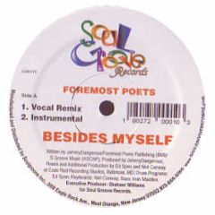 Foremost Poets - Besides Myself - Soul Groove