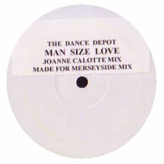 The Dance Depot - Man Size Love - White