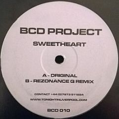 Bcd Project - Sweetheart - BCD