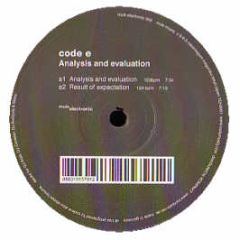 Code E - Analysis & Evaluation - Mule Electronic