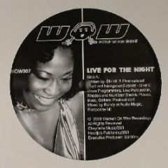Women On Wax - Live For The Night (DJ Spinna Remix) - Women On Wax