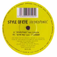 Style Of Eye Feat. Chalek - Hydroponic - Tiny Sticks
