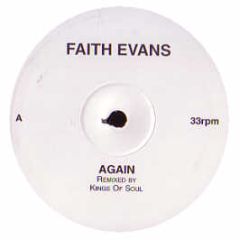 Faith Evans / Mary J Blige - Again / My Life (Remixes) - White
