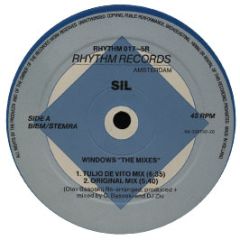 SIL - Windows (The Mixes) - Rhythm Records