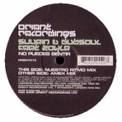 Swain & Dubsoul - No Puedes Sentir - Orient Recordings