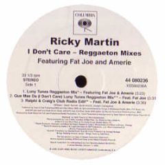 Ricky Martin Ft Amerie & Fat Joe - I Don't Care (Reggaeton Mixes) - Columbia