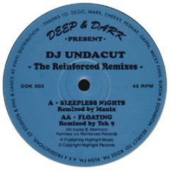 DJ Undacut - The Reinforced Remixes - Deep & Dark