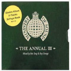 Pete Tong & Boy George - The Annual Iii - Ministry Of Sound