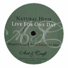 Natural High - Live For One Day (Haji & Emanuel Mix) - Art & Craft