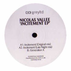 Nicolas Vallee - Incitement EP - Eq Grey 