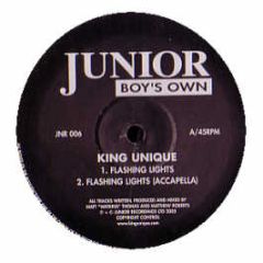 King Unique - Flashing Lights - Junior Boys Own
