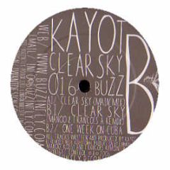 Kayot - Clear Sky - Buzzin Fly Records