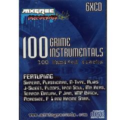 Various Artists - 100 Grime Instrumentals (Part 1) - Mixing Records