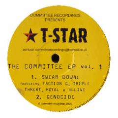 T-Star / R-Biz - The Committee EP Vol. 1 - Committee Recordings