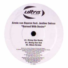 Armin Feat. Justine Suissa - Burned With Desire - Ultra Records