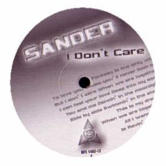 Sander - I Don't Care - DFC