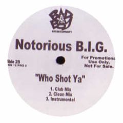 Notorious B.I.G - Who Shot Ya (Remix) - Bad Boy