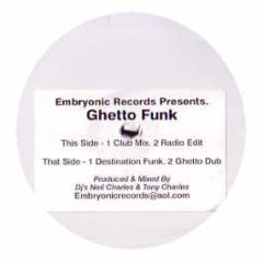 David Morales - In Da Ghetto (Remix) - Embryonic Records 1