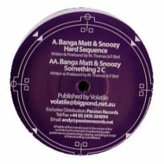 Banga Matt & Snoozy - Hard Sequence - Volatile Nrg