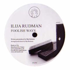 Ilija Rudman - Foolish Ways - Red Music