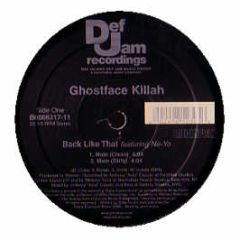 Ghostface Feat. Ne-Yo - Back Like That - Def Jam