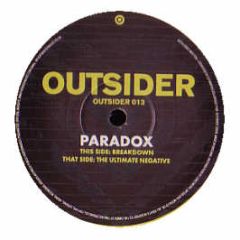 Paradox - The Ultimate Negative - Outsider
