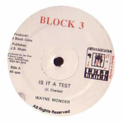 Wayne Wonder - Is It A Test - Cell Block