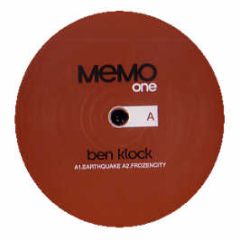 Ben Klock - Earthquake - Memo